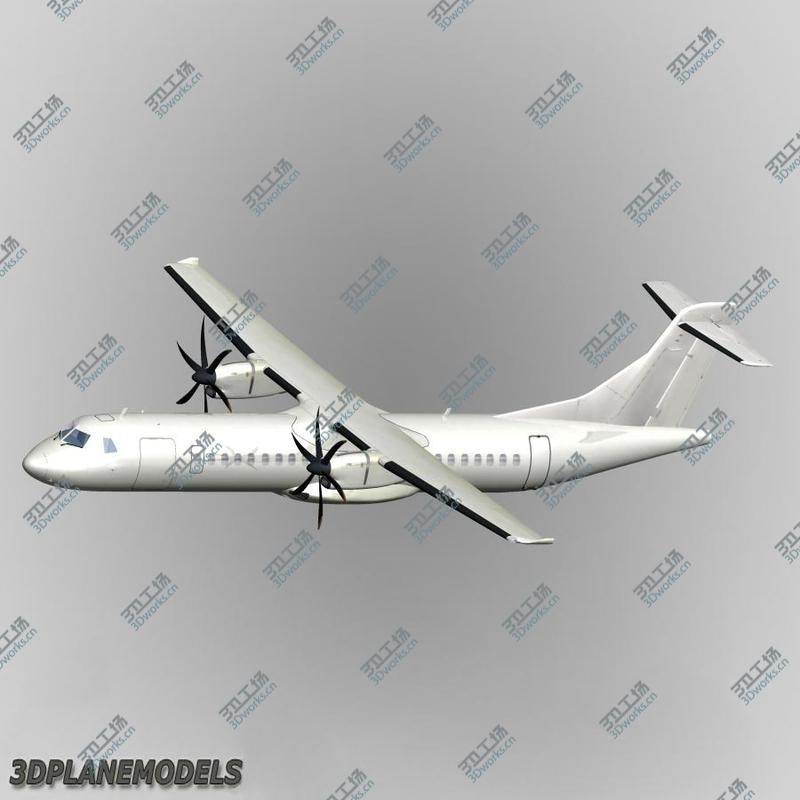 images/goods_img/2021040162/ATR 72-500 Generic white/1.jpg